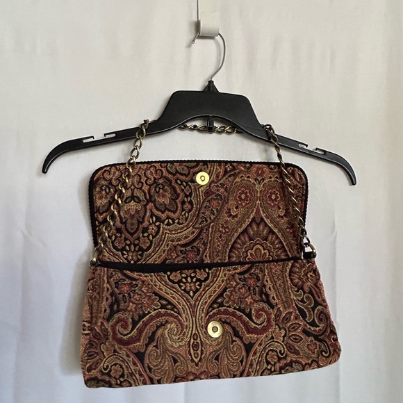 Talbots - Elegant Paisley Clutch Bag - Picture 4 of 7